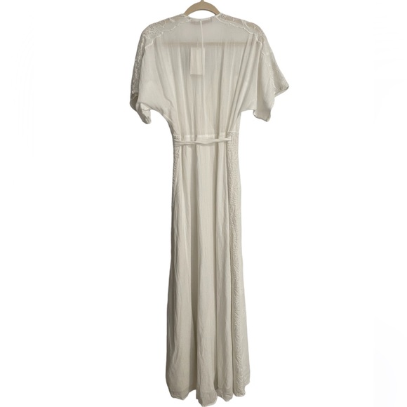 Zara White Embroidered Dress - Picture 3 of 6